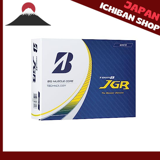 【จากประเทศญี่ปุ่น】 Bridgestone GOLF Golf Balls TOUR B JGR 2023 Model White 1 dozen [12 balls] J3WX