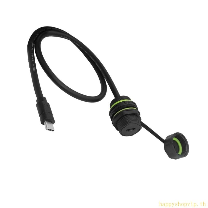 HSV USB Type C 3 1 ขั้วต่อกันน้ําเหมาะสําหรับกล้องรักษาความปลอดภัยอุปกรณ์ภายในบ้าน