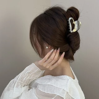 คลิปลําผม Elegant Grey Spot 10 สี สำหรับผู้หญิง