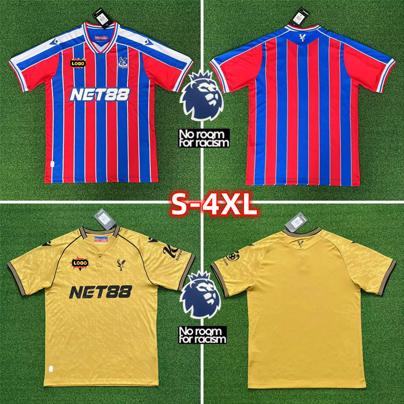 เสื้อทีมCrystal Palace_home และ away สำหรับผู้ชาย คุณภาพสูง