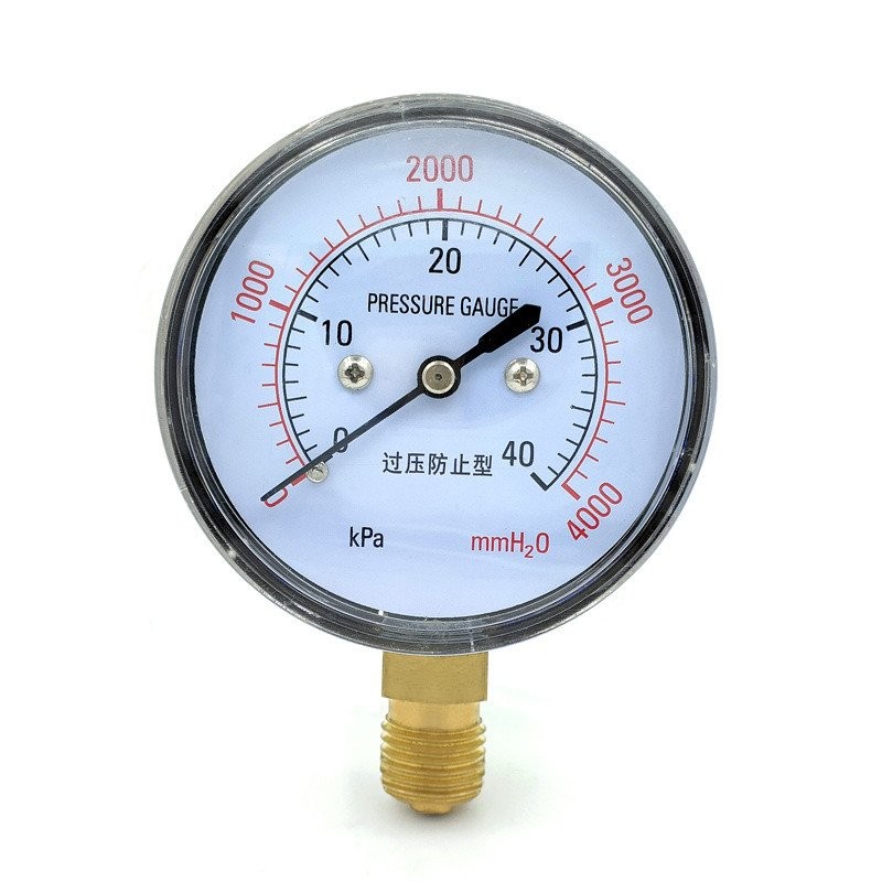 Moran 0-25KPa40KPa เครื่องวัดความดันกล่องเครื่องวัดความดันอากาศ * YE1.560 KPa60 วัน 16KPaM20 Air 1V4