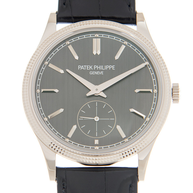 PP PALATRAVA/Patek Philippe CALATRAVA Series 39mm Platinum Mechanical Mens Watch 6119G-001