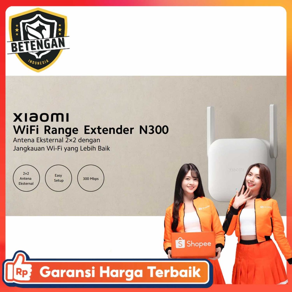 Xiaomi WiFi Range Amplify Extender 300Mbps - N300