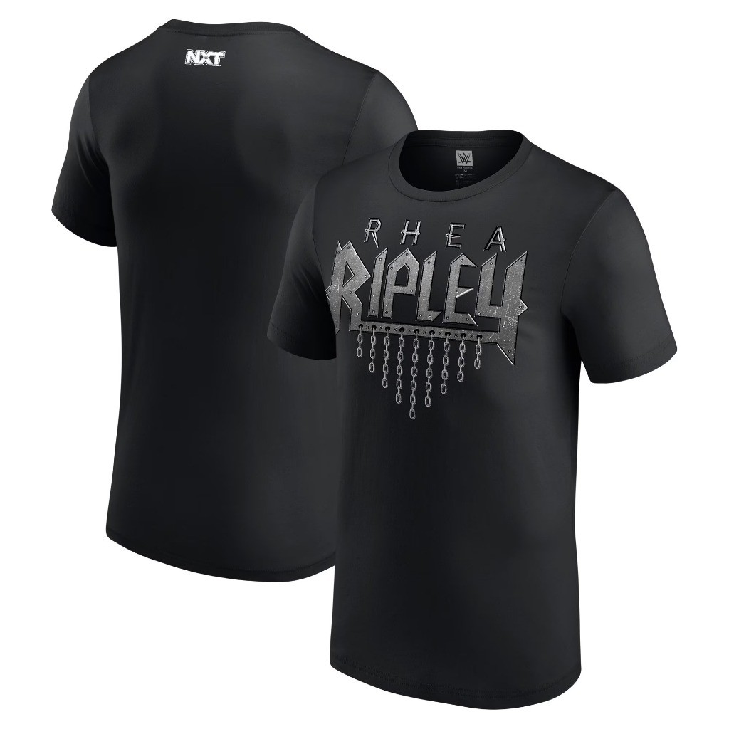 WWE Rhea Ripley Debut เสื้อยืดพิมพ์ลายกราฟิก Cotton Crew Neck Short Sleeve Unisex
