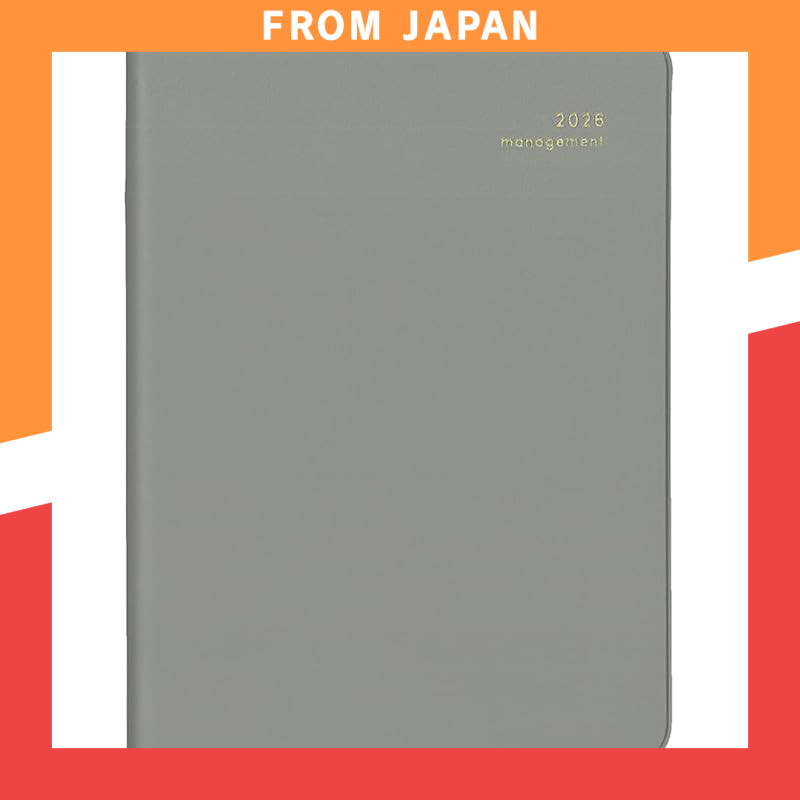 Daigo Weekly Planner 2026 - A6 Size, Multiple Colors, December Start