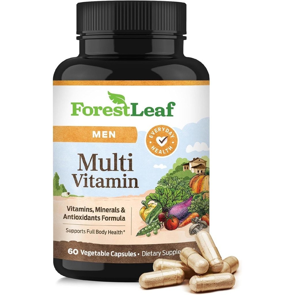 ForestLeaf Daily Vitamin Multivitamin for Men, Multi-Vitamin for Men - Mens Multivitamins & Multimin