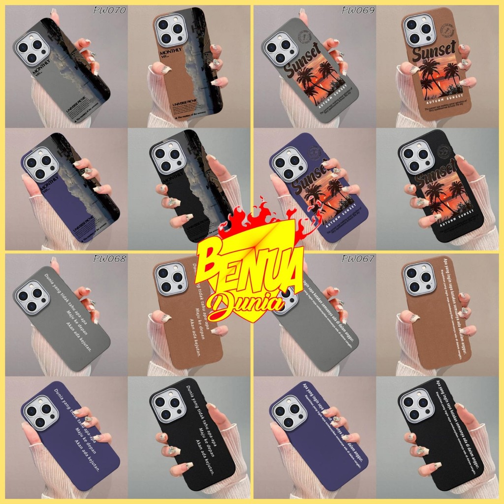 SOFTCASE หนัง BEN MOTIF QUOTES VIVO Y02 Y03 Y100 5G Y12 Y15 Y17 Y15S Y01 Y16 Y17S Y18 Y19S Y20 Y20 Y