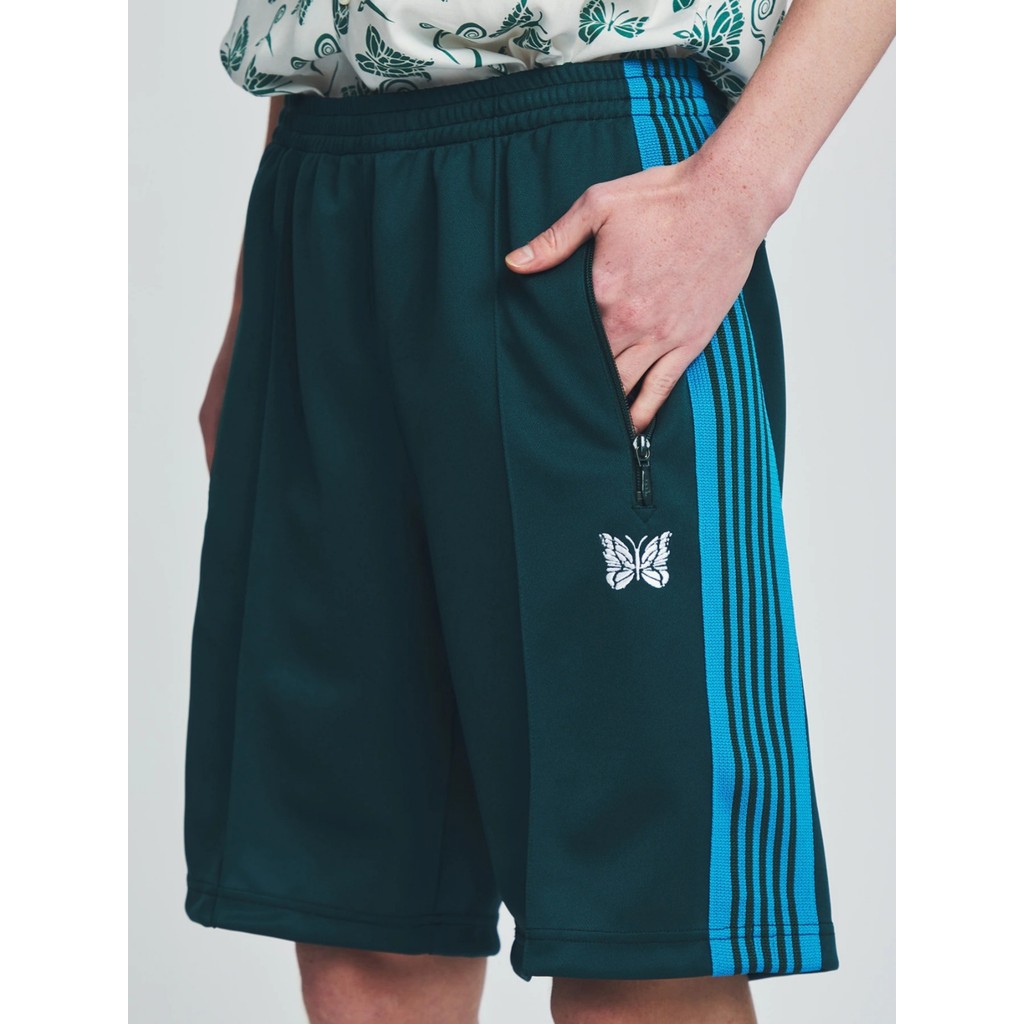 Needles Track x STUDIOUS Men's Summer Loose Casual Five-Point Shorts