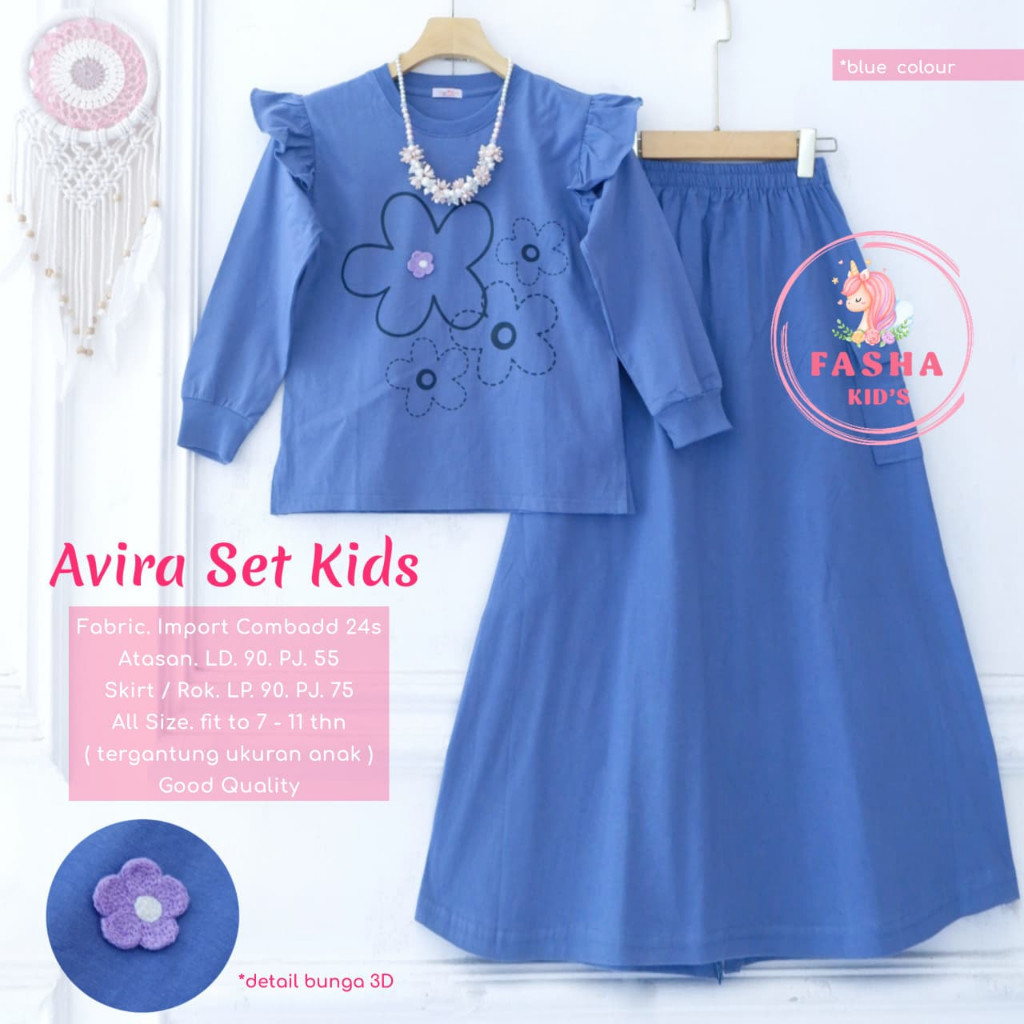 0410 AVIRA SET KIDS โดย FASHA KIDS