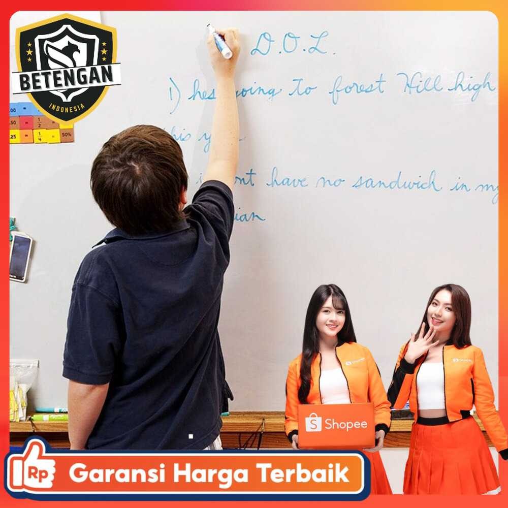 H&F สติ๊กเกอร์ติดผนังไวท์บอร์ดแบบยืดหยุ่น 200x45ซม. - HF514