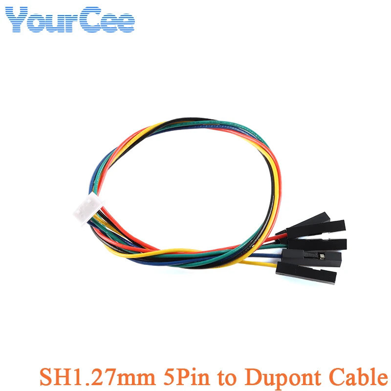 5 ชิ้น/2 ชิ้นสําหรับ HLK-LD2410 HLK-LD2410B LD2410 SH1.27 มม.5Pin to Dupont สาย 5 Pin Terminal Line 
