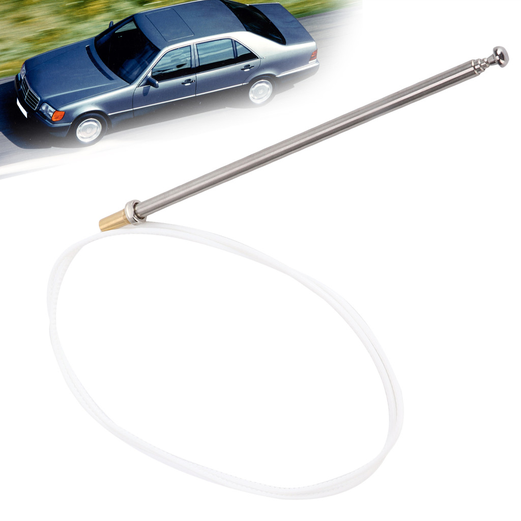 TMก~ เสาอากาศวิทยุติดรถยนต์ 1408270001 ทดแทนสําหรับ Mercedes Benz W140 W124 W202 W210 R129 1992‐2002