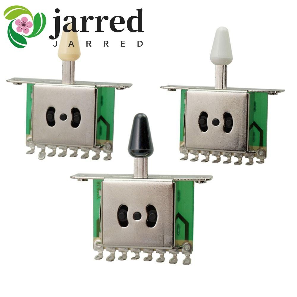 JARRED Guitar Pickup Selector Switch, 3/5 Way Zinc Alloy Guitar 3 Way Pickup, Selector Switch 3 สีเป