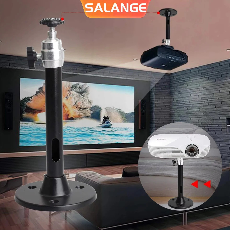 Salange โปรเจคเตอร์ Bracket Wall Mount ขาตั้งโต๊ะเพดานสําหรับ Hy300 Yg300 J15 Hy320 Mini Proyector D