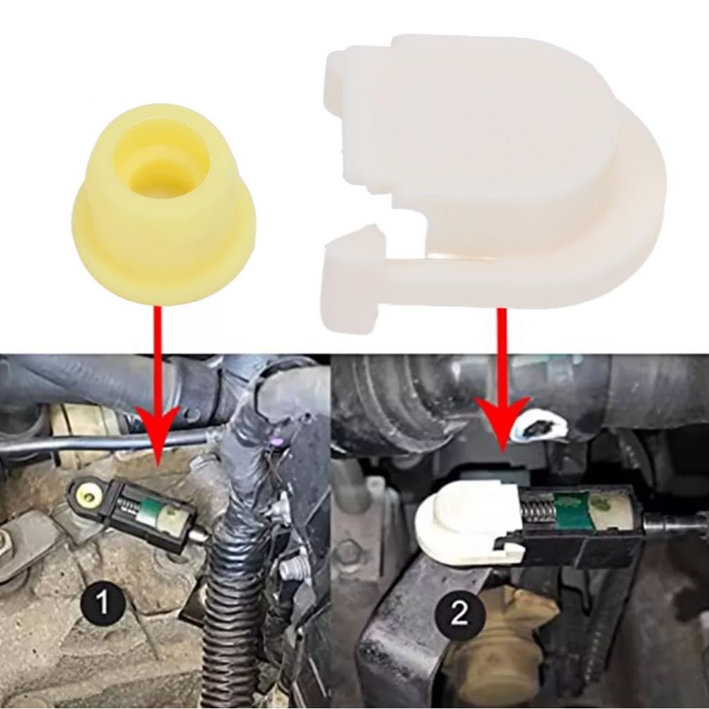 Lemendhk เกียร์เกียร์ Shifter สาย Bushing และหมวก Shifter ชุด Smooth Gear เปลี่ยน KV6Z7K340A DG9Z7S0