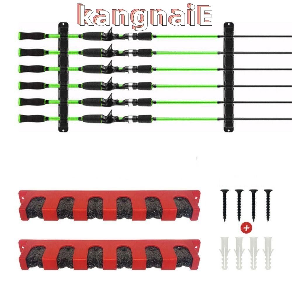 ชั้นวางคันเบ็ด EPDM Foam มีให้เลือกสีดำ, สีแดง, และสีฟ้า สำหรับจัดแสดงและเก็บคันเบ็ดทั้งแนวนอนและแนว