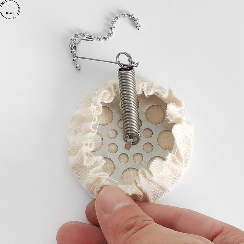 ILONIM 10 ชิ้นเครื่องชงกาแฟ Balance Syphon,ผ้าฝ้ายกรองกาแฟผ้าเปลี่ยนกรอง,Hario Syphon Beigeหม้อสูญญา