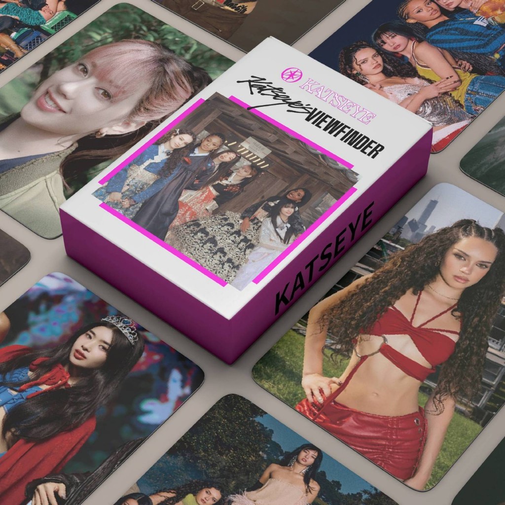 55 KATSEYE Photocards SOPHIA MEGAN DANAELA LOMO Card Self-Printing Merchanted Photocards 10.10a