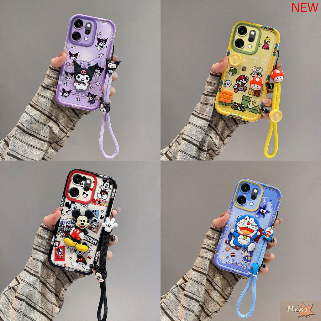 เคส OPPO RENO 14 RENO 14F RENO 14PRO น่ารัก Anti fall อะนิเมะการ์ตูน TPU ซิลิโคน