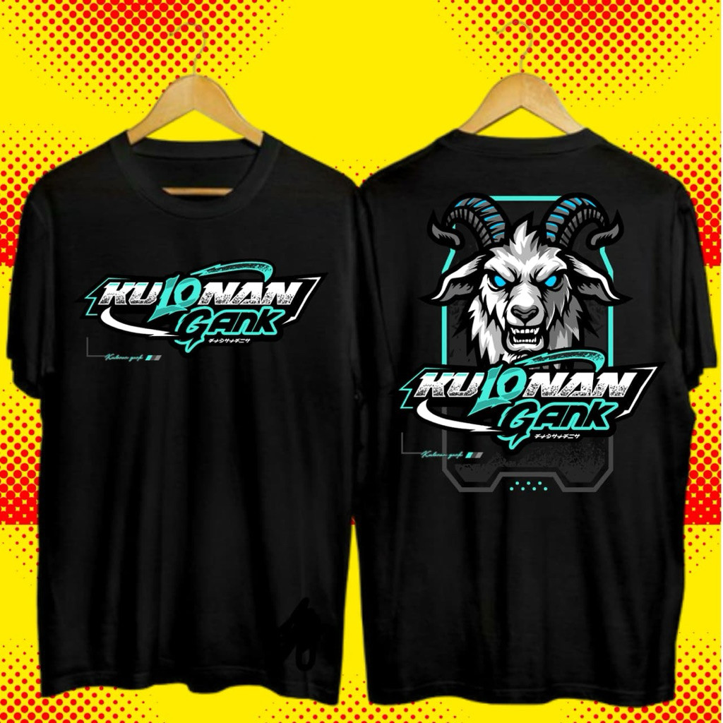 KALON GANK YOUTH GOAT เสื้อยืด Racing Design เสื้อ YOUTH RT RW cotton PE soft 30s