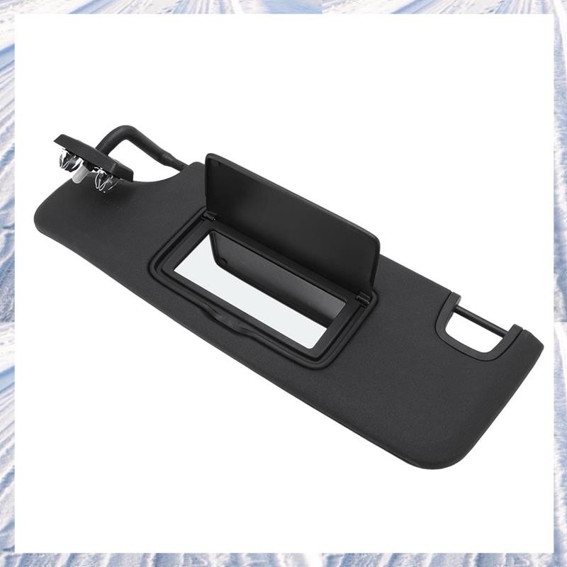 สําหรับ JK 2007-2017 ใช้งานร่วมกับซ้ายสีดําด้านข้าง Sun Visor ภายในรถ 6CJ07DX9AA