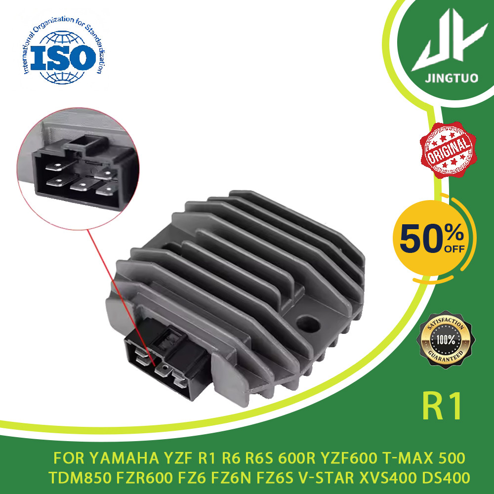 รถจักรยานยนต์Regulator RectifierสําหรับYamaha YZF R1 R6 R6S 600R YZF600 T-MAX 500 TDM850 FZR600 FZ6 FZ6N FZ6S V-STAR XVS400 DS400