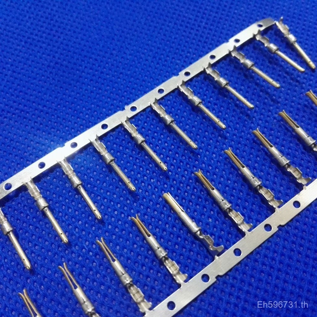 Connector Butt Terminal คอมพิวเตอร์ชุบหัวซ็อกเก็ตครึ่งทอง 1.0 มม.ปลั๊กฤดูใบไม้ผลิ Air ชายหญิง DB UYK