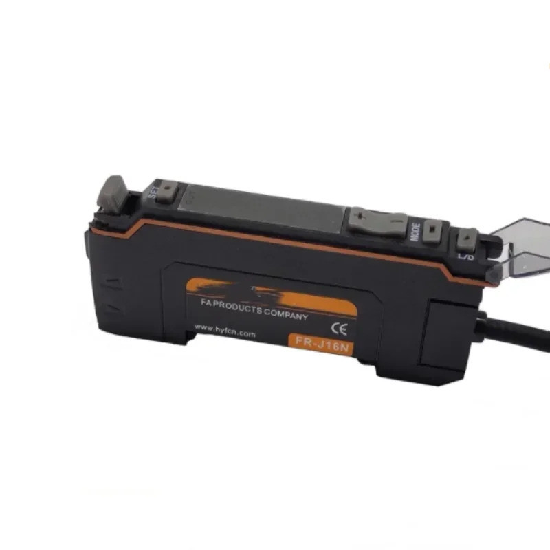 มัลติฟังก์ชั่น Dual Digital Display Fiber Amplifier NPN เอาต์พุต FR-J16N FR-J16P PNP ความเร็วสูง FR-