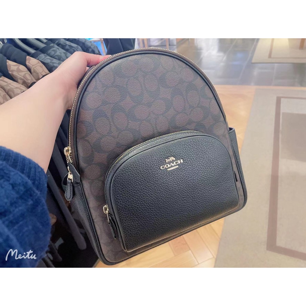 Xiaoyi North America Direct Mail coach Classic Medium Backpack กระเป๋าเป้ผู้หญิง