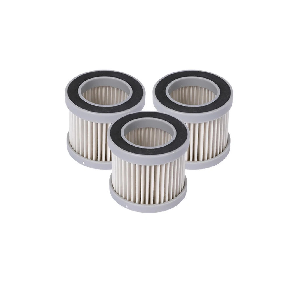 3PCS ที่มีประสิทธิภาพ HEPA Filter สําหรับ SWDK KC101 / KC301 เครื่องดูดฝุ่นมือถือสมาร์ทไรฝุ่น Contro