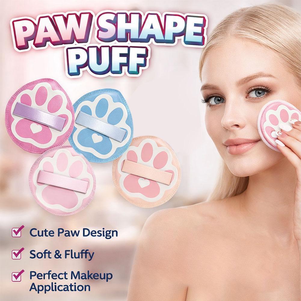 Non Latex Cat Paw ฟองน้ําเครื่องสําอางเครื่องปั่นนุ่มสําหรับ Liquid Foundation คอนซีลเลอร์ M2f9