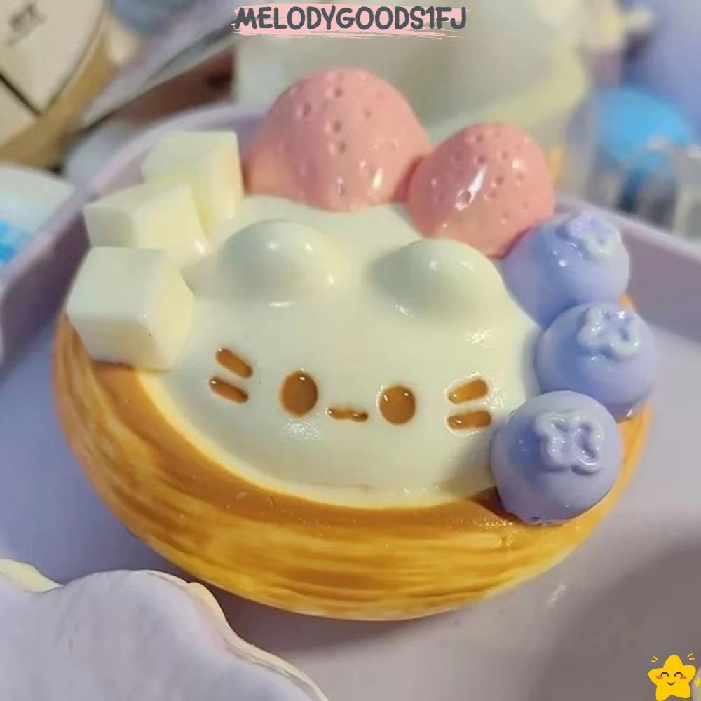 MELODYGOODS1FJ ของเล่นสกุชชี่, Fidget Play การ์ตูนรูปร่าง Fidget Squeeze ของเล่น, Kawaii ของขวัญบีบออกแบบนุ่มความเครียด Reliever ของเล่นสําหรับความเครียดบรรเทา