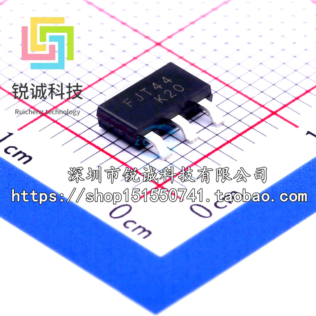 FJT44 FJTF FJT44 SOT223 บรรจุภัณฑ์ Dipod ทรานซิสเตอร์ (BJT) NPN บนนําเข้า FJT44TF