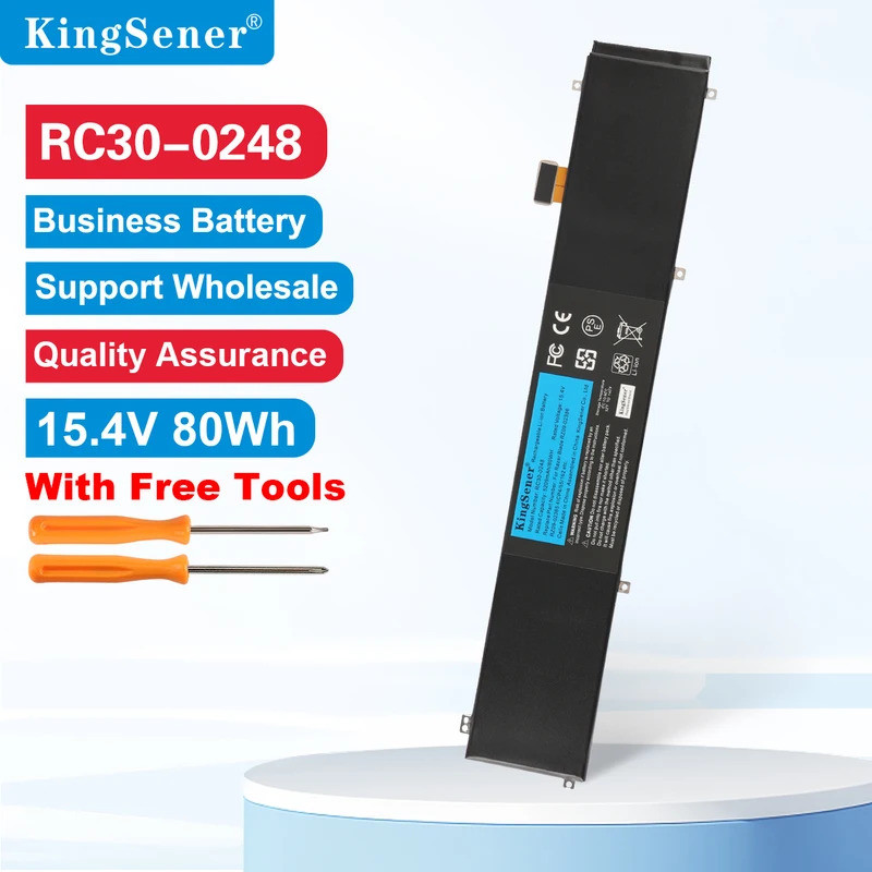 KingSener RC30-0248 แบตเตอรี่แล็ปท็อปใหม่สําหรับ Razer Blade 15 Elite รุ่น 2018/2019/2020/2021 RZ09-
