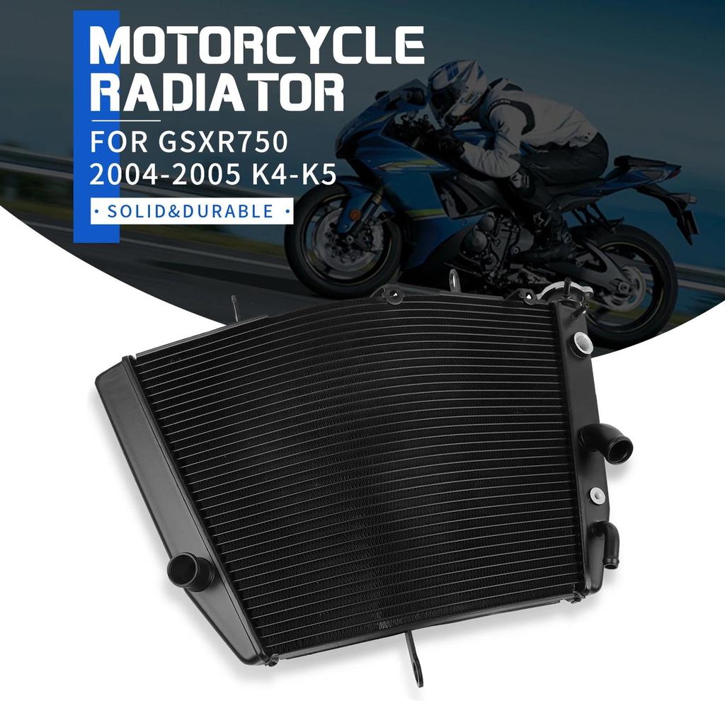 NMT Motorcycle Engine Radiator Coolant Cooler Cooling Water Tank For SUZUKI GSXR750 GSX R 750 GSX-R 