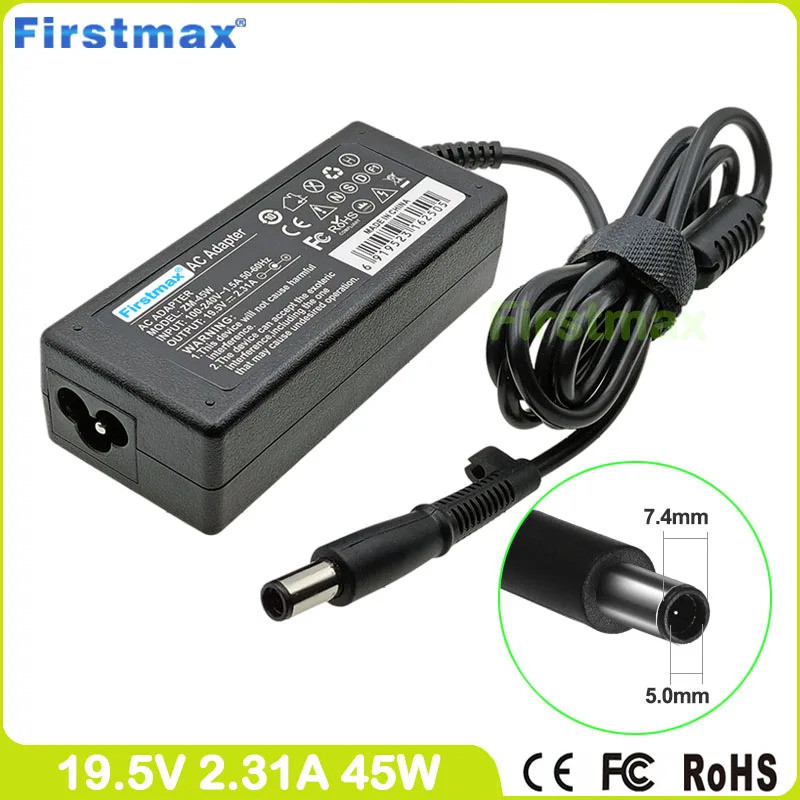 เครื่องชาร์จอะแดปเตอร์ AC แล็ปท็อป 19.5V 2.31A สําหรับ HP HSTNN-DA35 696607-003 696694-001 744481-00