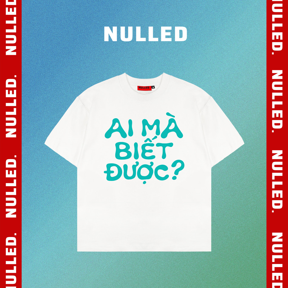 เสื้อยืดกล่อง NULLED คําว่ารู้ได้ | N-T356-N-T00-T