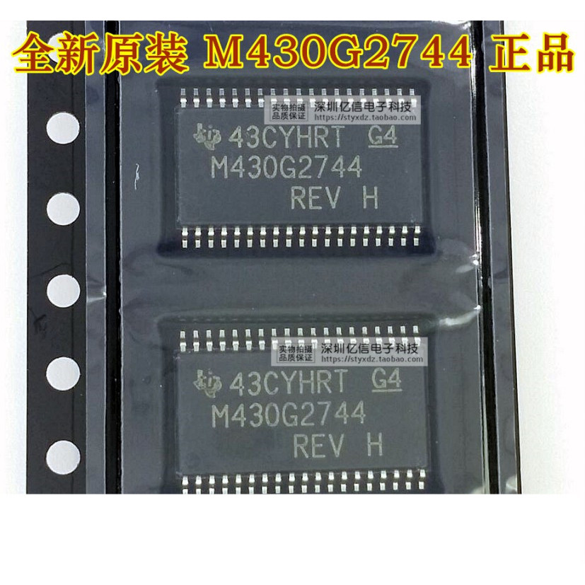 ยี่ห้อใหม่ M430G2744 MSP430G2744IDA38R TSSOP38
