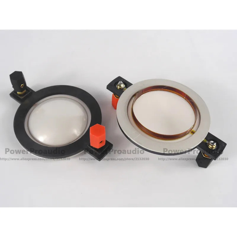 H 2PCS เปลี่ยนไดอะแฟรม Fit สําหรับ B & C DE250-8 DE160-8 DE16-8 DE25-8, 8 โอห์ม CCAR FLAT WIRE