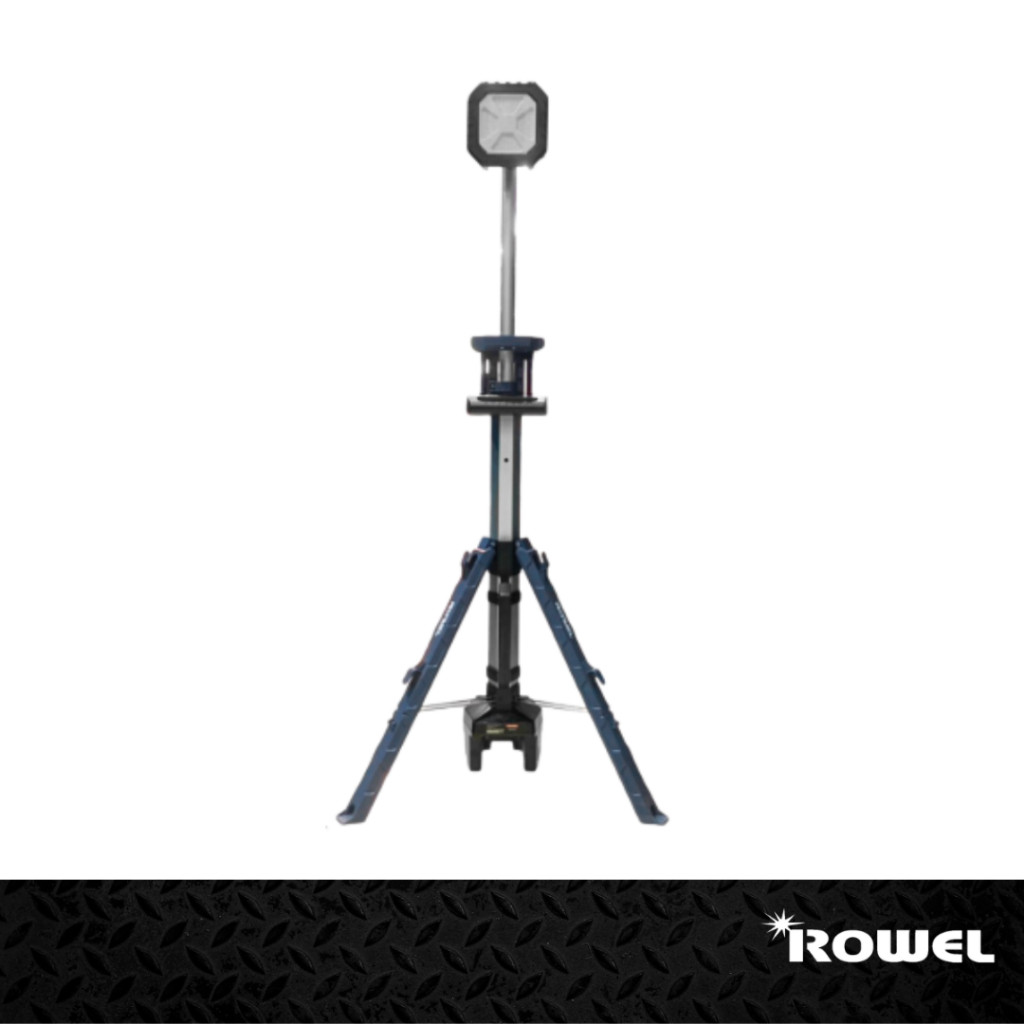 🎉แท้ ส่งไว🎉 ROWEL สปอร์ตไลท์ไร้สาย (พร้อมขาตั้ง) 20V รุ่น DWL100-B สปอร์ตไลท์ ไฟฉาย ไฟฉายเดินป่า ตั้
