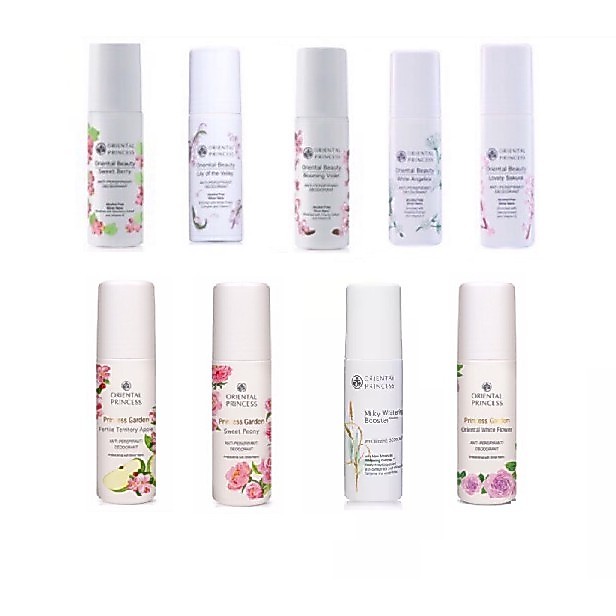 Oriental princess Deodorant 70ml. มีหลายกลิ่นค่ะ โรออน ออเรนทอล rollon / roller / ลูกกลิ้ง / ระงับกล