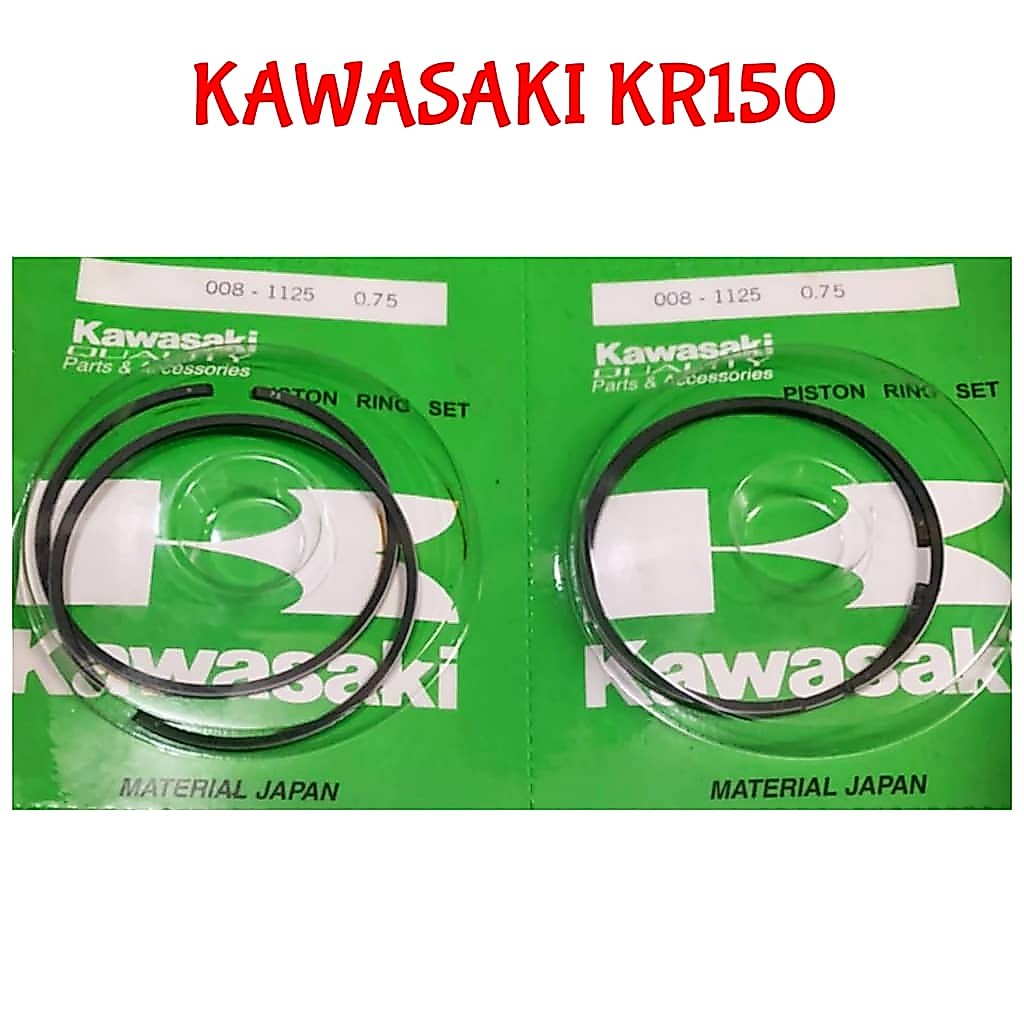OEA KAWASAKI KR150 008-1125 PISTON RING 0.25 0.50 0.75 1.00 KR 150 PISTON RING