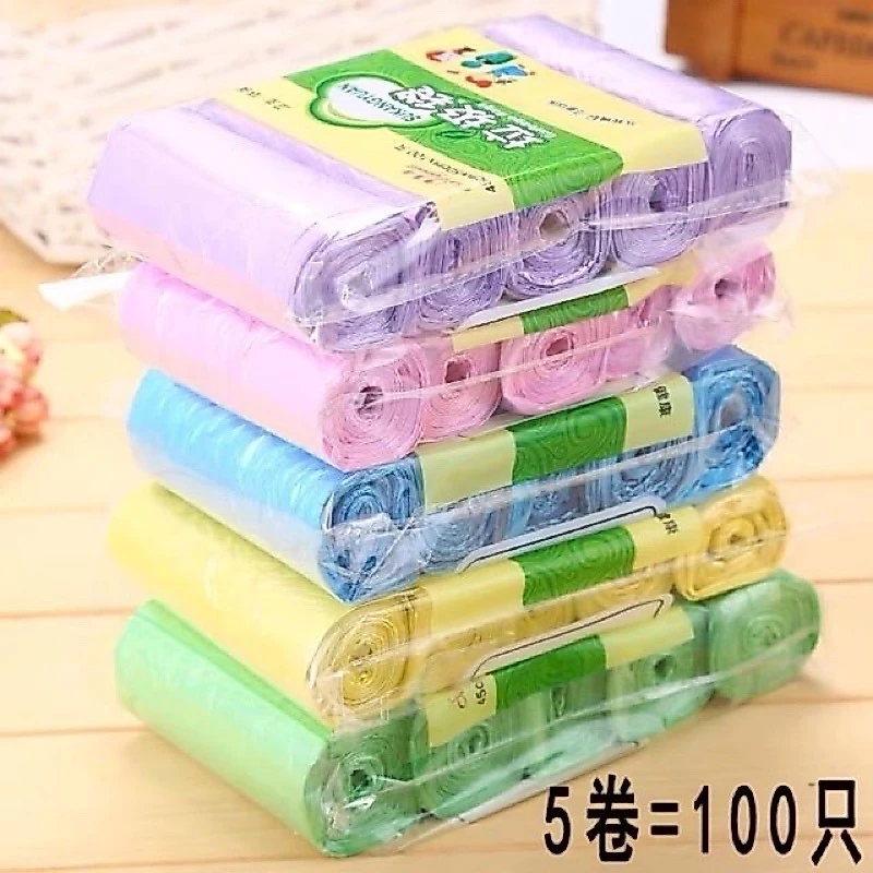 365 A64(ร้านไทย)ถุงขยะ 45x50 ซม. 1แพ็ค5ม้วน 60ใบ ( อุปกรณ์ทำความสะอาดและผลิตภัณฑ์ดูแลบ้าน)