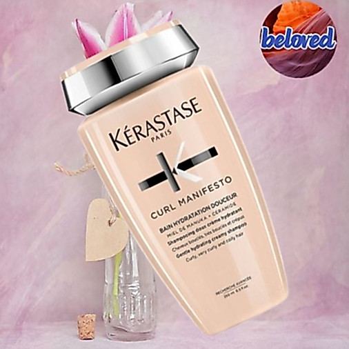 kerastase curl manifesto bain hydratation douceur 250 ml แชมพูสำหรับผมดัด ผมหยิกหยักศก