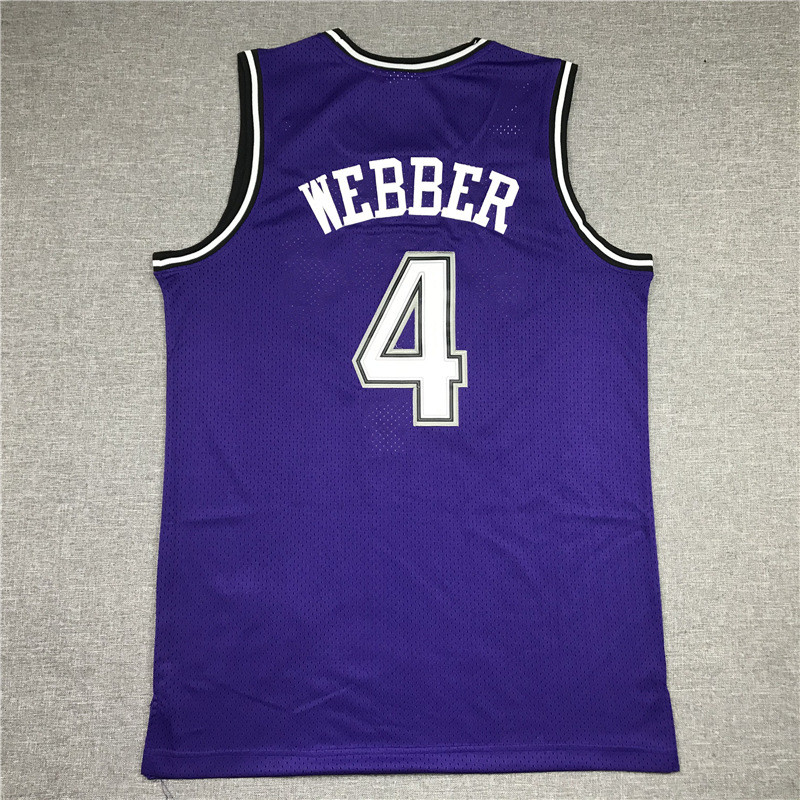 เสื้อบาสเก็ตบอลขายส่ง KINGS KINGS เสื้อบาสเก็ตบอลปัก 4 Major Strikes Webb