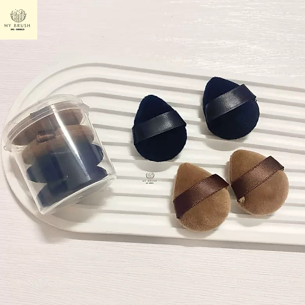 (ส่งด่วน) Makeupbrush ร้านไทยแท้ พร้อมส่ง พัฟลงแป้ง พัฟแต่งหน้า ขนนุ่ม พรีเมียม Premium Mini ปัดแก้ม
