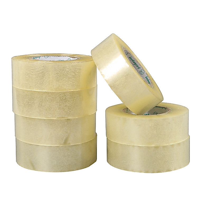 สก๊อตเทป ﻿ OPP TAPE เหมาะกับการติดบรรจุภัณฑ์ทั่วไป คงความเหนียวยึดติดได้แน่นหนาดีมาก