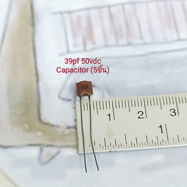 39pf 50vdc Capacitor (5ชิ้น)