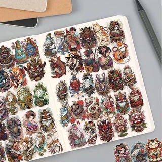Japanese History Art Sticker สติกเกอร์ศิลปะประวัติศาสตร์ญี่ปุ่น【ส่งตรงจากญี่ปุ่น】