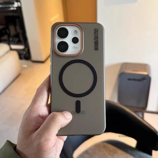 ปลอก Matte สําหรับ Oppo Reno 16 Pro 5G Reno16F / Reno16Pro / Reno16 5G เคสโทรศัพท์แม่เหล็ก ไร้สายชาร์จ 061